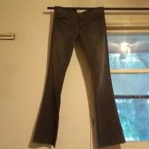 7 FOR ALL MANKIND SZ 28x33.5 GRAY JEANS